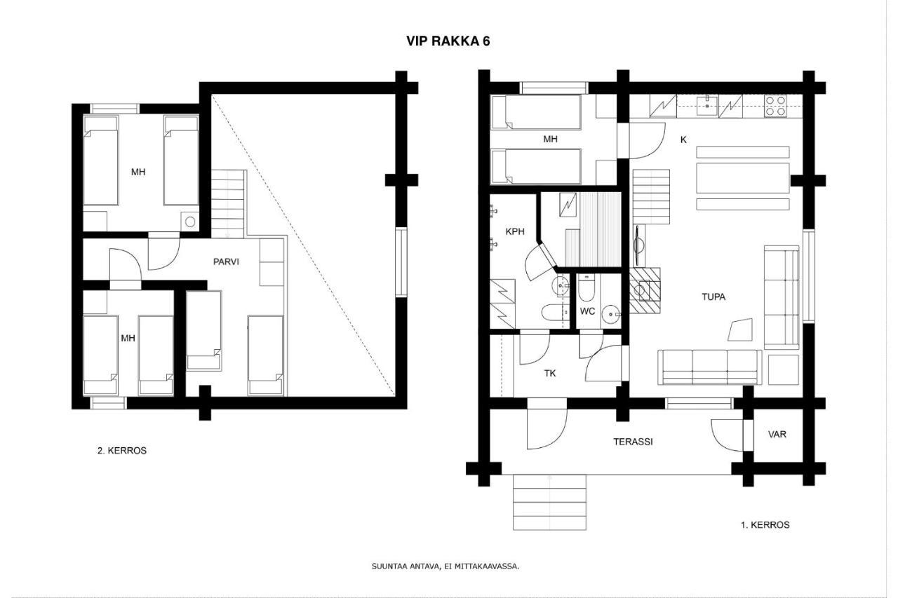 Vip Rakka Villas 5 & 6 Levi Exterior foto